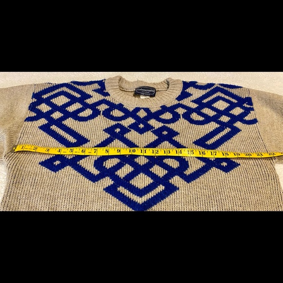 Urban Renewal Fair Isle 80s Sweater Size Large - Picture 8 of 8